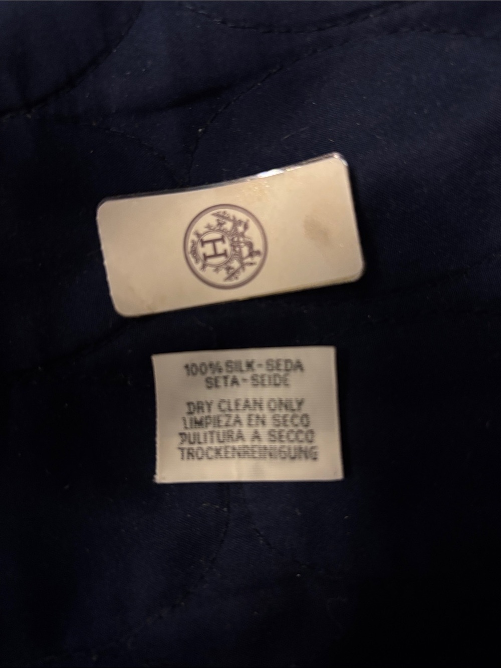 Double-sided/reversible Hermès Twilly Scarf - Picture 6 of 6
